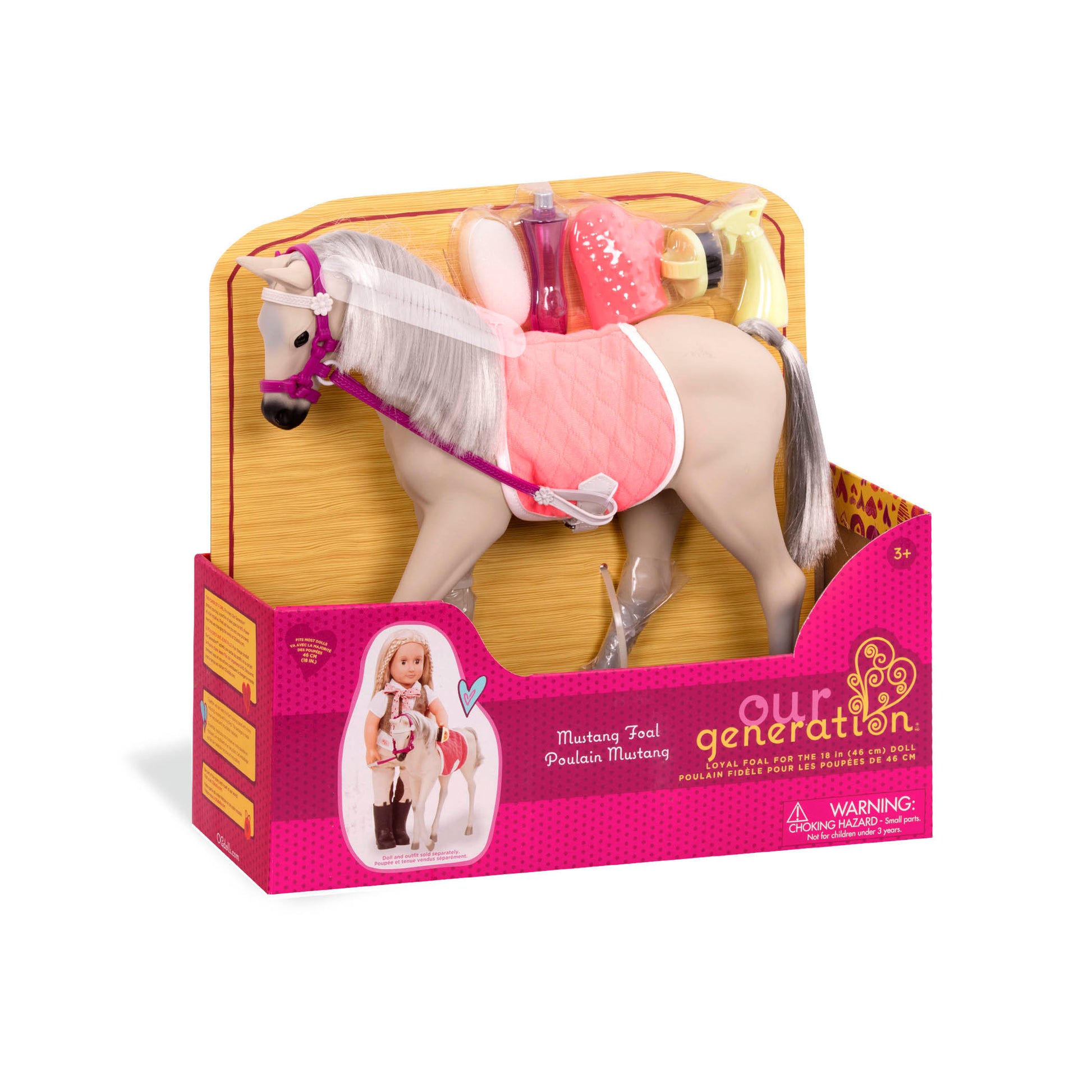 Our Generation Horse Foal - Mustang is an amazing doll accessory for creative play for young girls The Toy Wagon