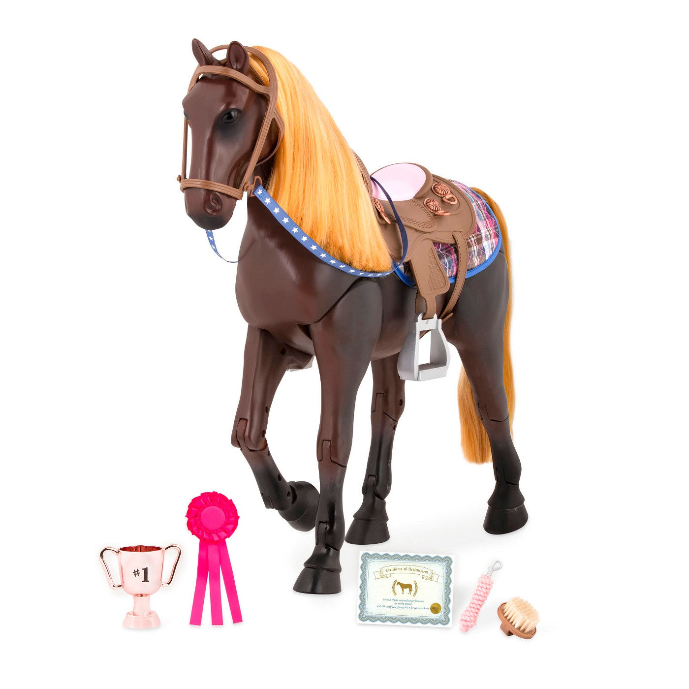OG Horse Thoroughbred Posable - The Toy Wagon