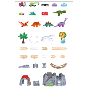 Hape Dino Railway Adventure Set