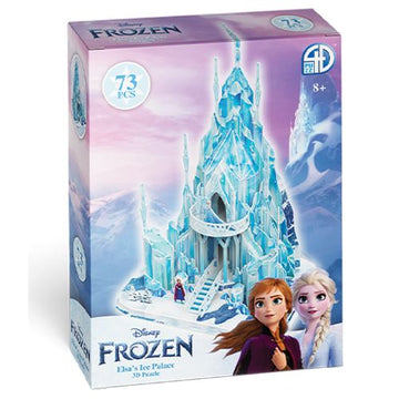 Disney 3D Paper Models: Frozen Ice Palace Castle 73pc