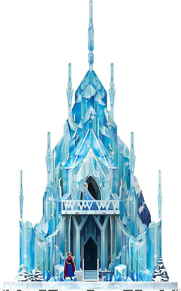 Disney 3D Paper Models: Frozen Ice Palace Castle 73pc