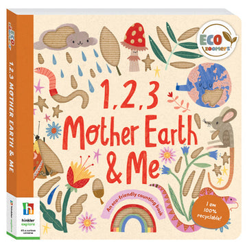 Eco Zoomers 1,2,3 Mother Earth & Me Board Book