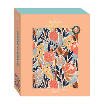Elevate 500pc Crystal Jigsaw: Native Florals