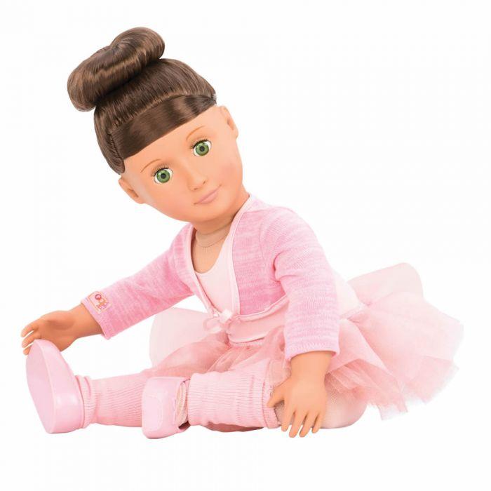 Our Generation 18" Deluxe Doll with Book - Sydney Lee is an amazing doll for creative play young girls