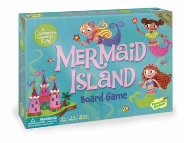 Peaceable Kingdom Cooperative Game - Mermaid Island - The Toy Wagon