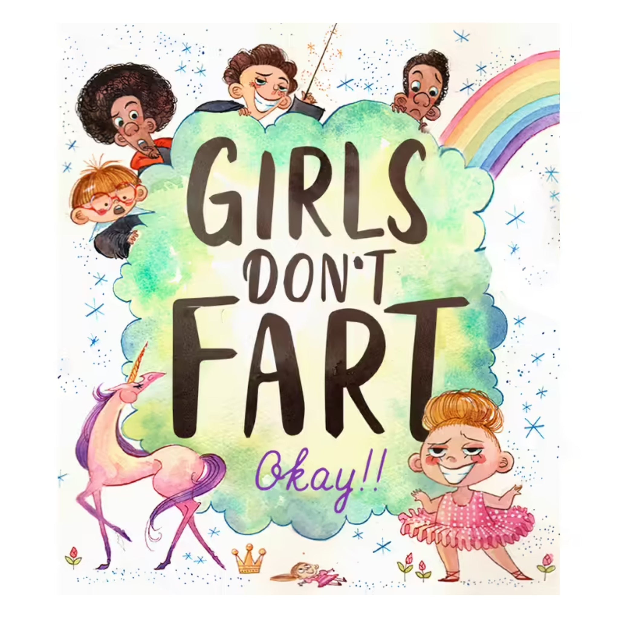 Girls Don’t Fart, Okay!! (Hardback)
