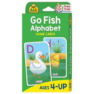 School Zone Flash Cards : Go Fish educational activity book for kids The Toy Wagon