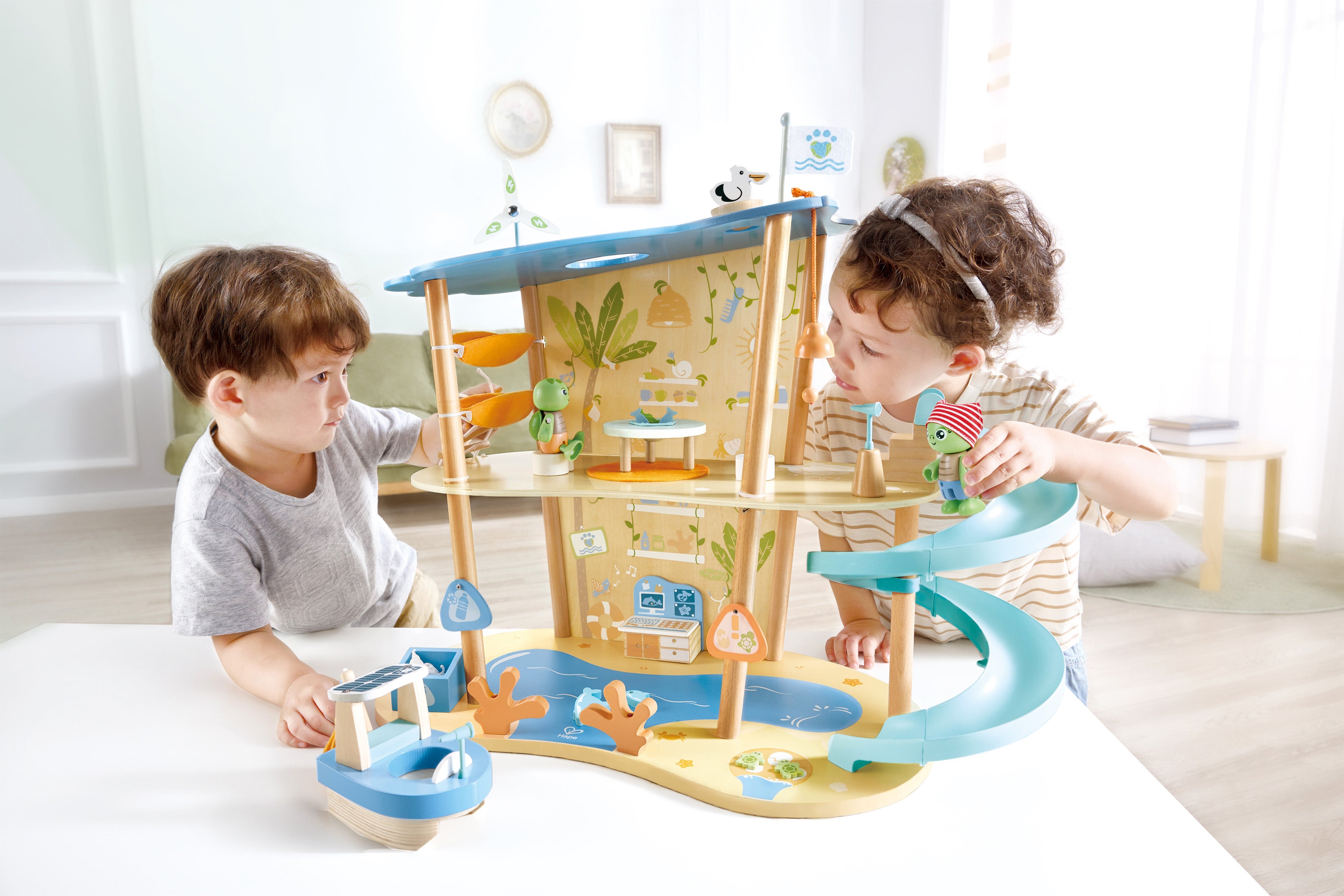 Hape Green Planet Ocean Rescue Beach House