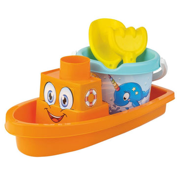Happy Fish Boat & Bucket Set