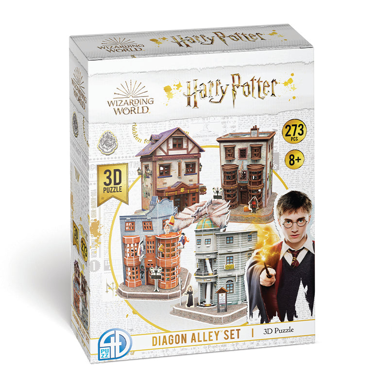 Harry Potter 3D Paper Models: Diagon™ Alley Set 273pc