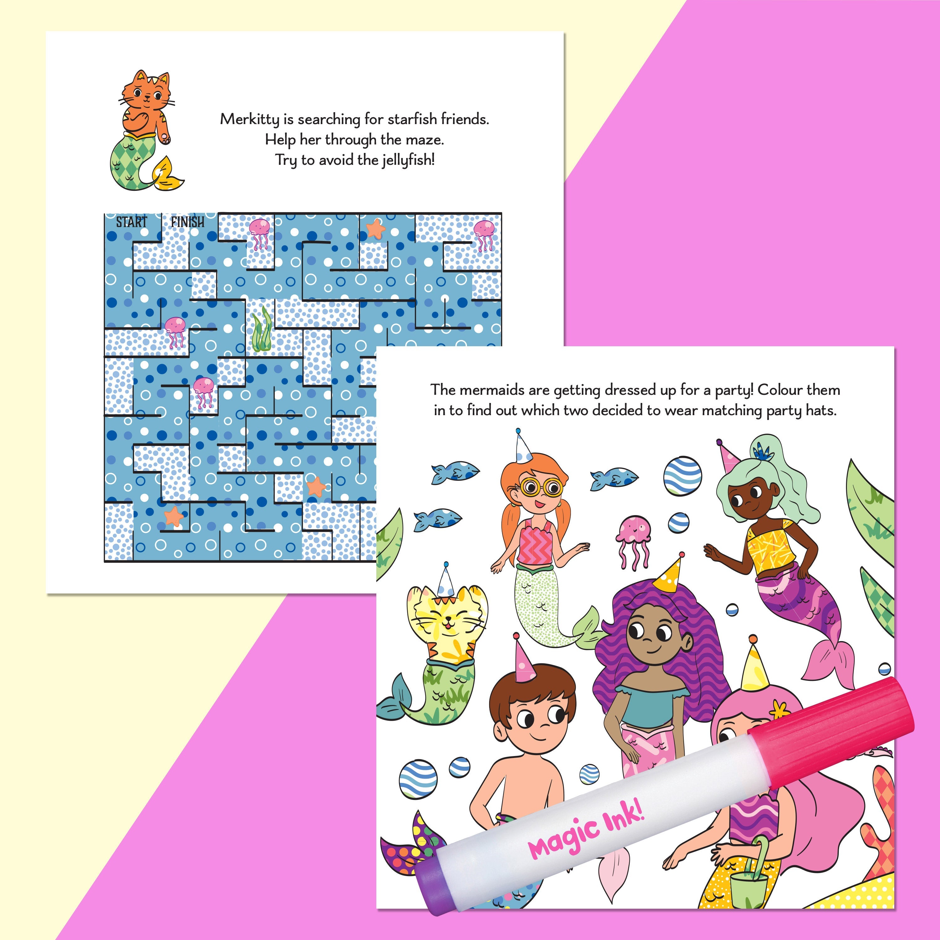 Inkredibles: Magic Ink Pictures Mermaid Magic