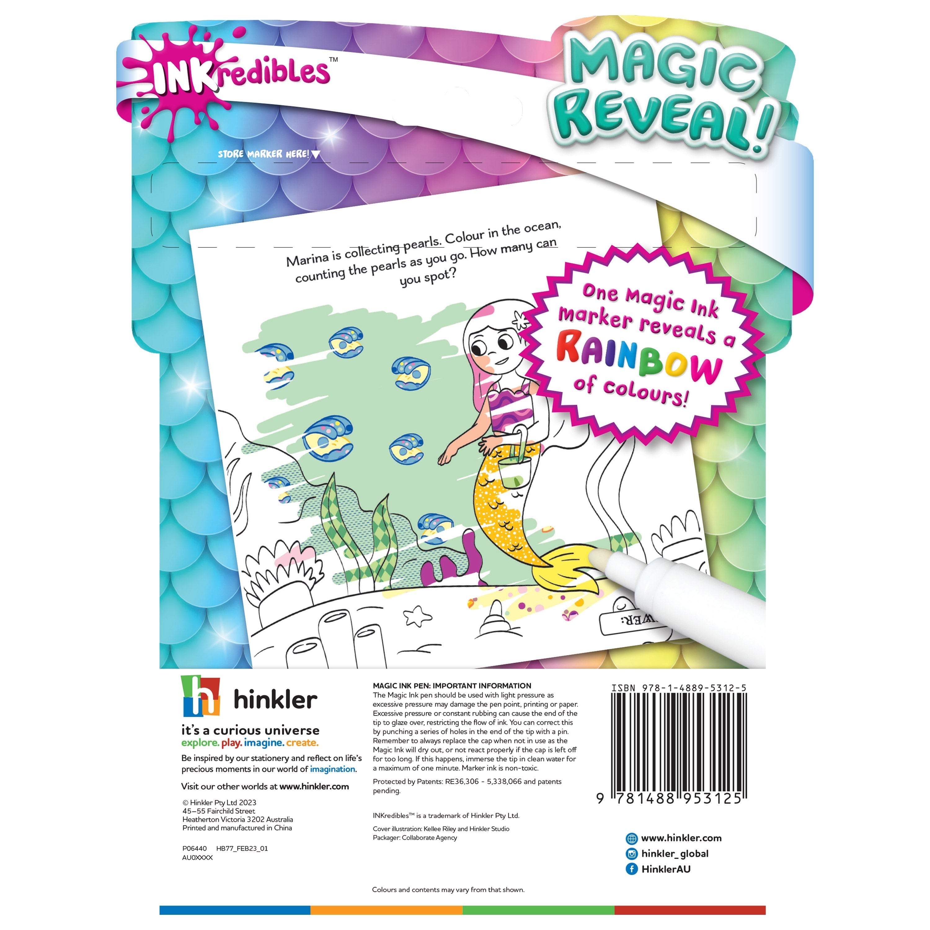 Inkredibles: Magic Ink Pictures Mermaid Magic