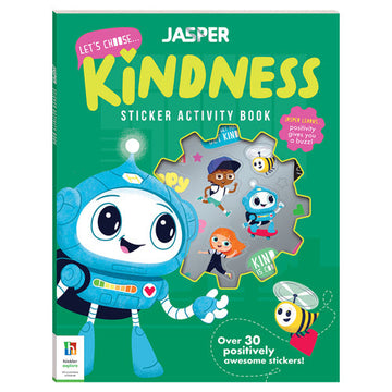Jasper Lets Choose ... Kindness Sticker Activity Book - The Toy Wagon