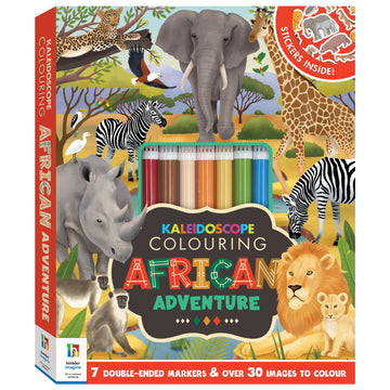 Kaleidoscope Colouring Kit: African Adventure