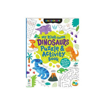 Kaleidoscope Colouring My First Dinosaurs Puzzle & Activity Book - The Toy Wagon