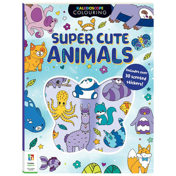 Kaleidoscope Colouring Scented Stickers: Super Cute Animals