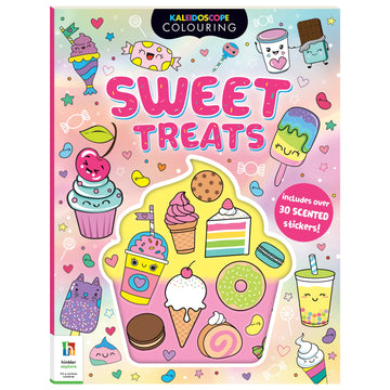 Kaleidoscope Colouring Scented Stickers: Sweet Treats