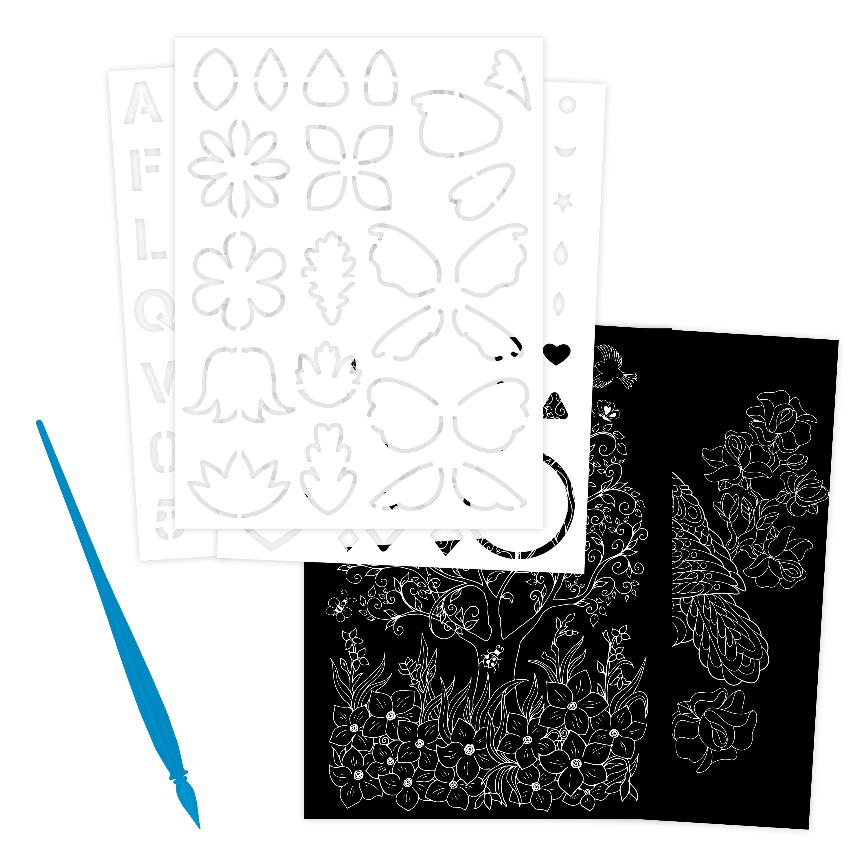 Kaleidoscope Etch Art Creations Brilliant Nature