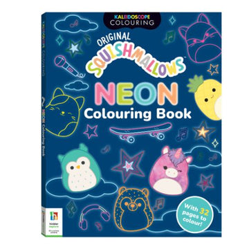 Kaleidoscope The Original Squishmallows Colouring Book - Colouring - Colour  + Activity - Children - Hinkler