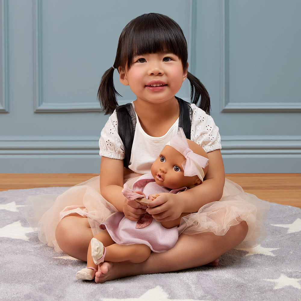Lullababy 14 Baby Doll Pink Dress Outfit with Shoes