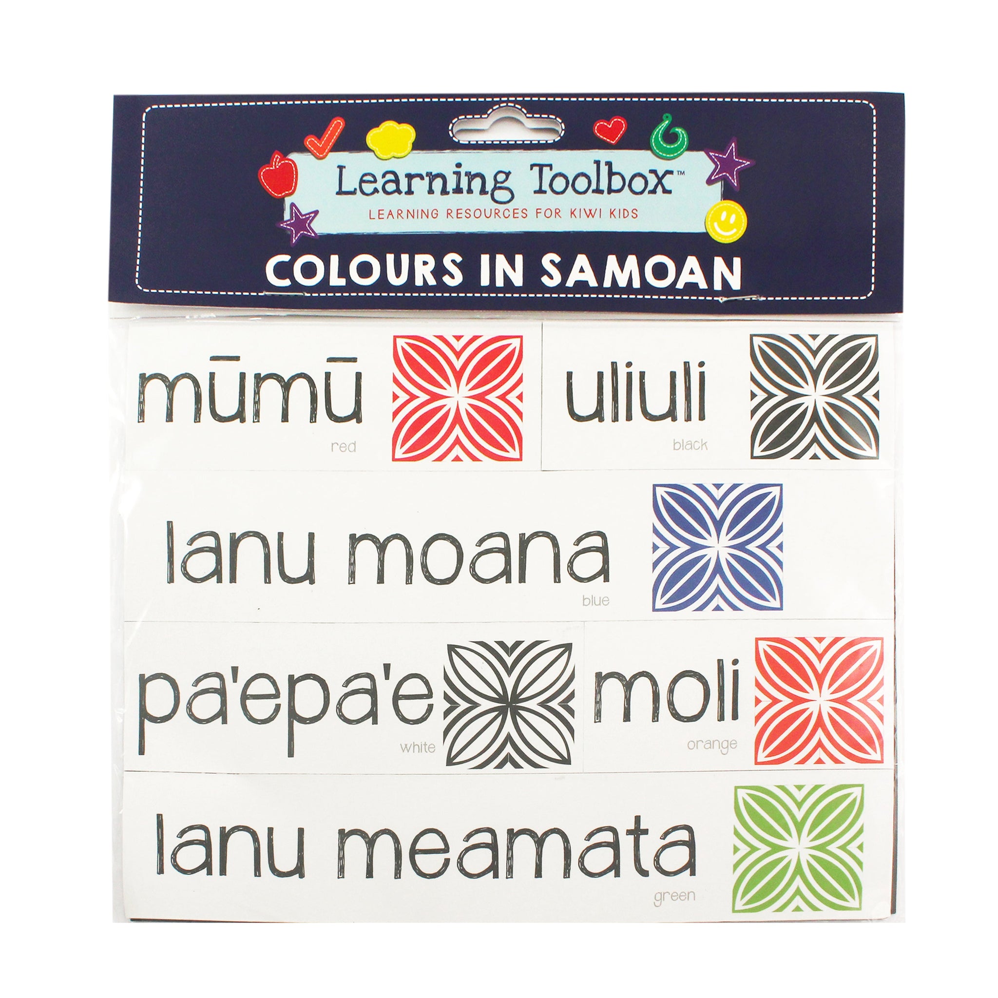 Magnetic Samoan Colours 12pcs