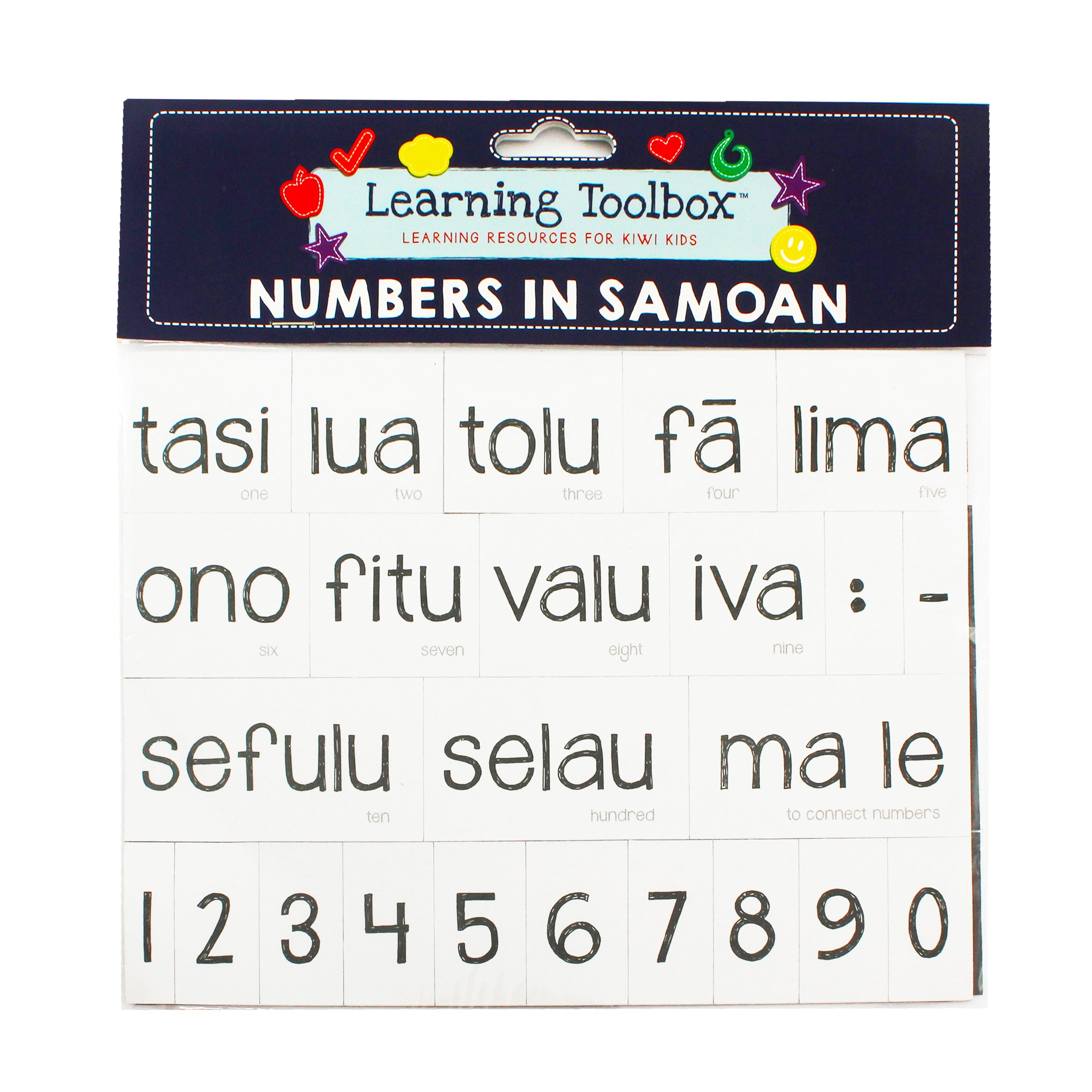 Samoan Numbers Magnetic Samoan Numbers