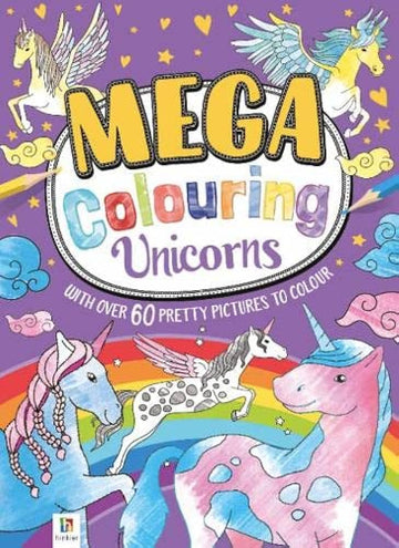 Mega Colouring: Unicorns