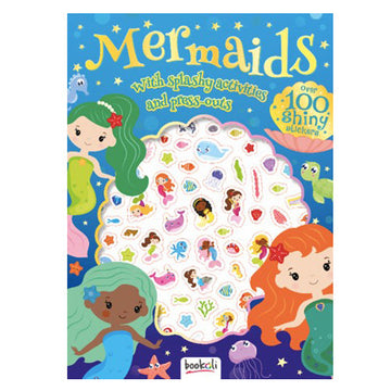 Metallic Puffy Stickers Mermaids