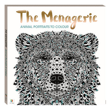Michael Oâ€™Mara Colouring Books - The Menagerie Colouring Book