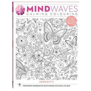 Mind Waves Calming Colouring Serenity