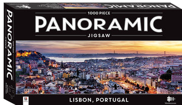 Mindbogglers Panoramic 1000 Piece Jigsaws Lisbon