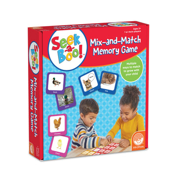 Mindware Seek-a-Boo! Mix-and-Match Memory Game