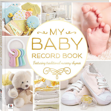 My Baby Record Book Yellow (new artwork)