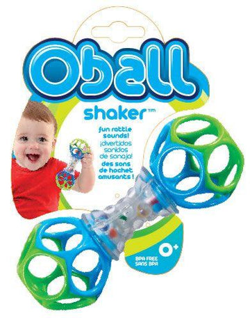 Baby will love being able to shake, rattle and teethe all at once. The Oball Shaker is easy to hold and features colourful rattle beads to create fun sounds.