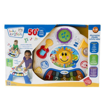 Baby Einstein Activity Table  is the best infant toy to engage kids in 3 languages.