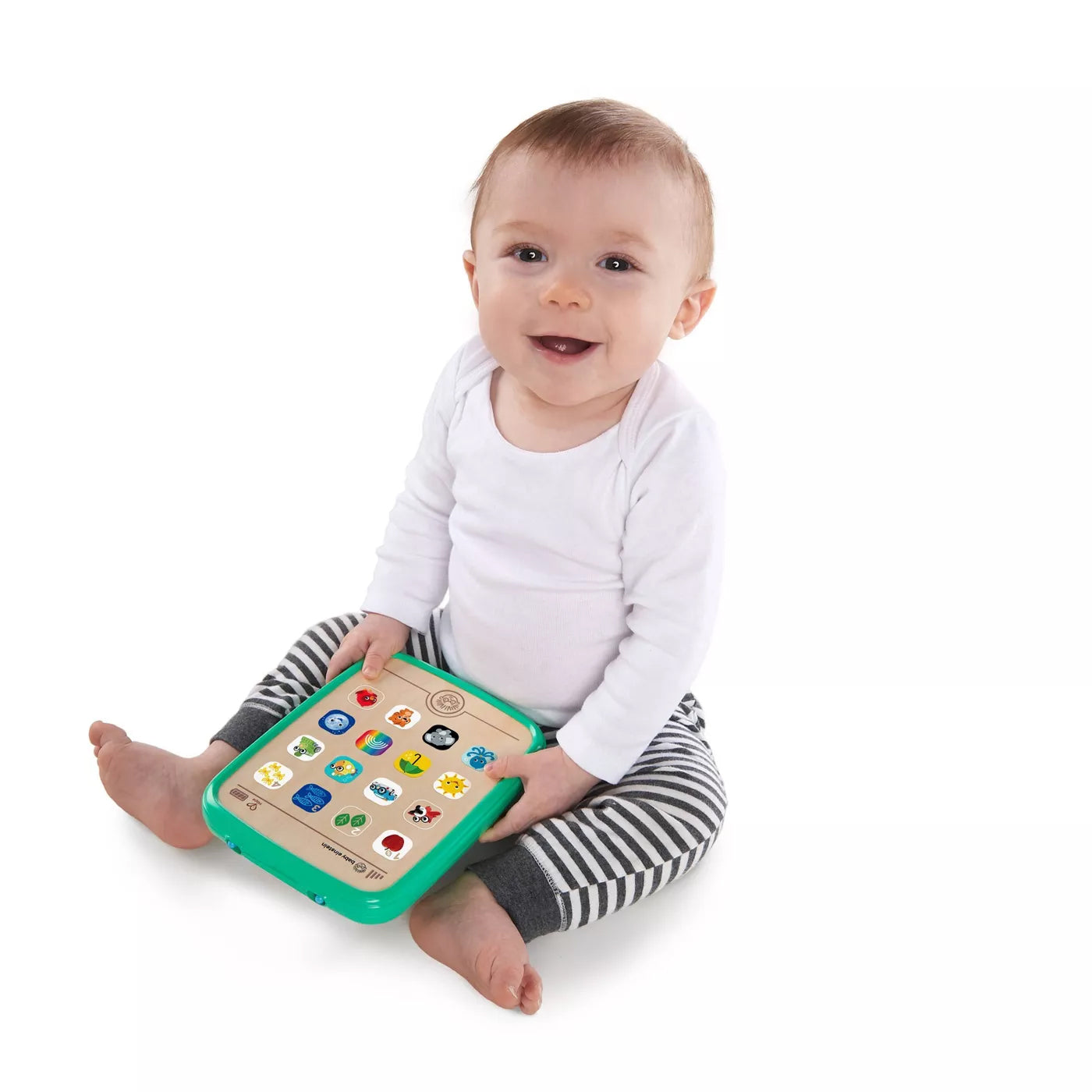 Baby Einstein Hape Magic Touch Curiosity Tablet educational wooden toy The Toy Wagon
