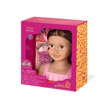Our Generation Doll Bust - Brunette Talia