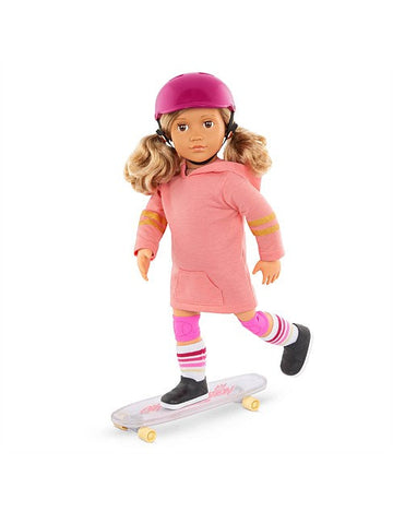Our Generation 18" Deluxe Skater Doll w/Book - Ollie