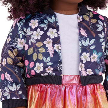 Our Generation Regular Outfit Floral Jacket w/ Skirt