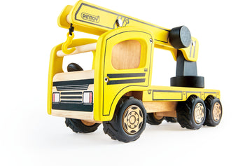 PNTOY Mobile Crane high quality wooden toys for kids The Toy Wagon