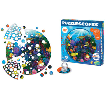 Peaceable Kingdom Puzzlescopes: Coral Reef
