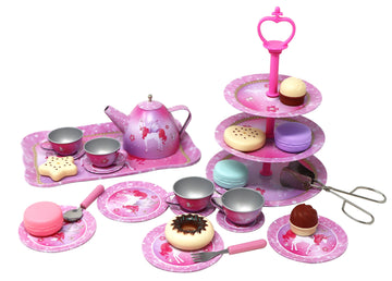 Pink PoppyUnicorn Princess High Tea Set