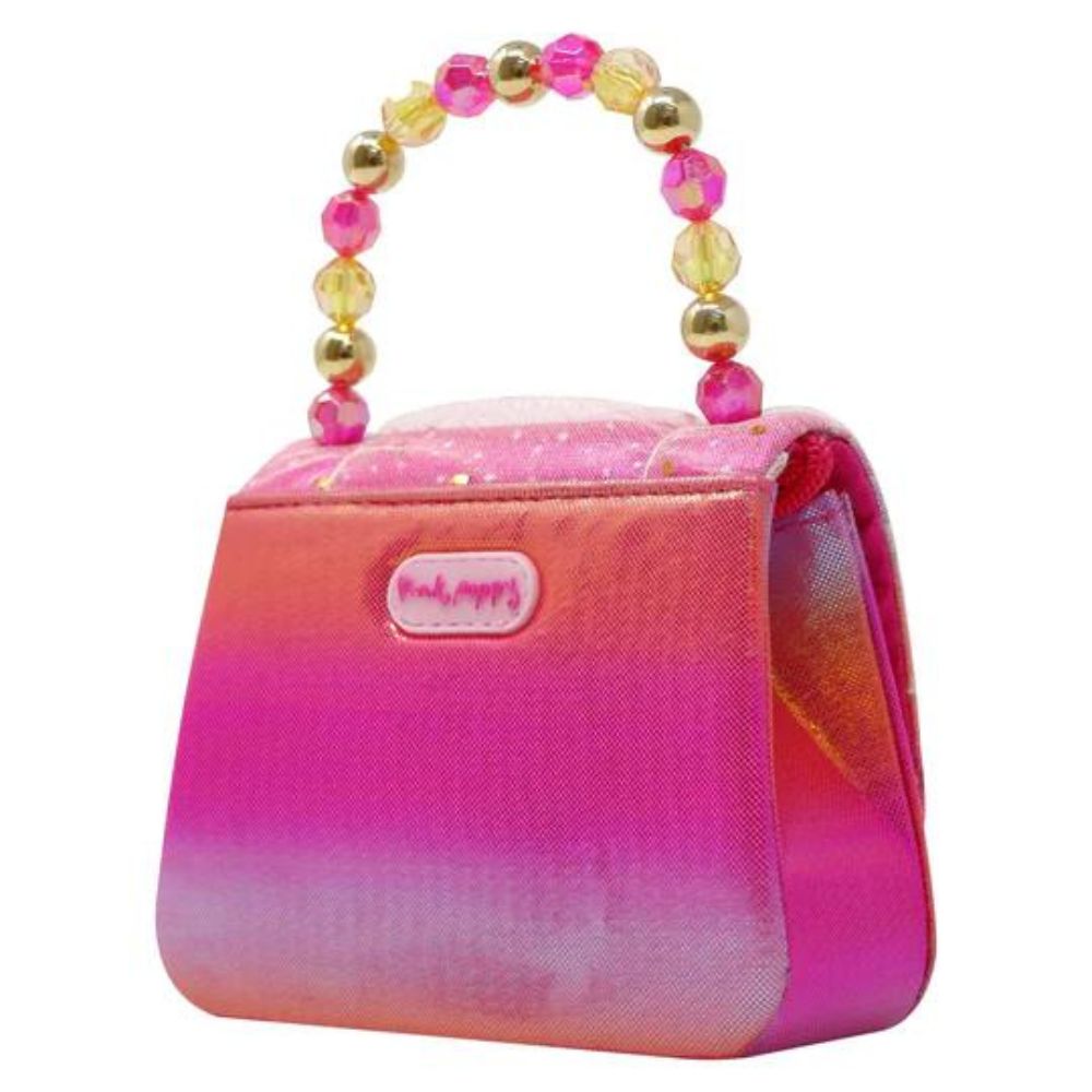 Sparkly pink deals purse