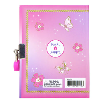 Pink Poppy Lockable Diary Scented Unicorn Princess