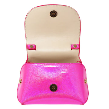 Pink Poppy Vibrant Vacation Press Lock Mini Bag