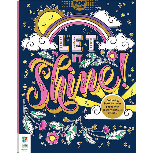 Pop Sparkle Let it Shine Colouring Book - The Toy Wagon