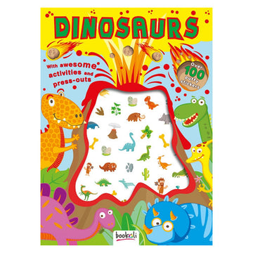 Puffy Sticker Windows: Dinosaurs