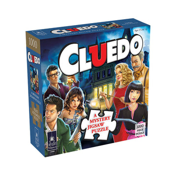1000pc Hasbro Mystery Puzzle - Cluedo®