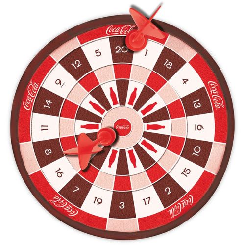 U Games CocaCola® Hook & Loop Darts