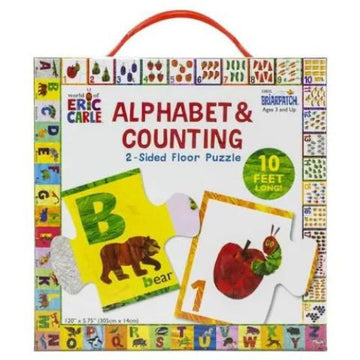 U Games The World of Eric Carle 2-Sided Alphabet & Counting Puzzle